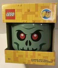 Lego Halloween Edition Small Zombie Skeleton Storage Head