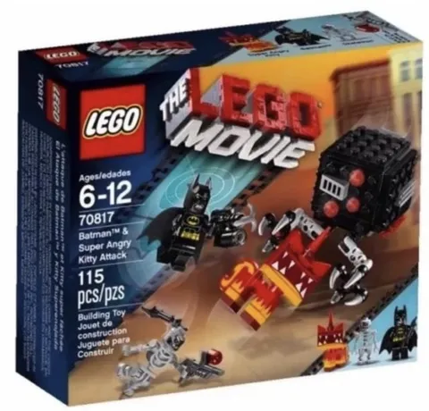 70817 BATMAN & SUPER ANGRY KITTY ATTACK lego NEW movie SEALED Nice Box Retired