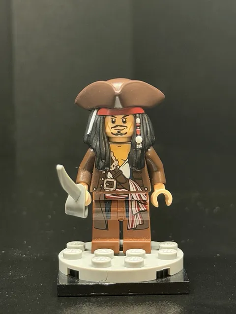  LEGO® READ Jack Sparrow Pirates of the Caribbean Minifigure  4193 4194 4195