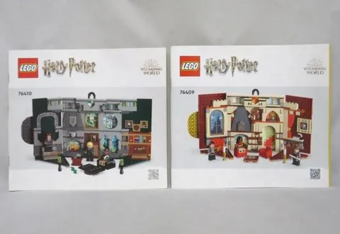 (2) LEGO - HARRY POTTER #76409 & #76410 Hogwarts (Instruction Manual Only) (EX)