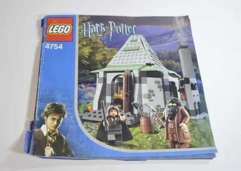 Instructions Lego Harry Potter 4754 Hagrid's Hut Manual 2004 Booklet Plan...