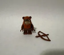 LEGO Star Wars Wicket Ewok Dark Orange Hood Minifigure sw1218 75332 AT-ST - NEW