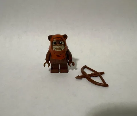 LEGO Star Wars Wicket Ewok Dark Orange Hood Minifigure sw1218 75332 AT-ST - NEW