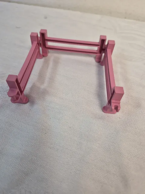 Lego Duplo SET OF 3  Pink Farm Ranch Split Rail Fence  Interlocking