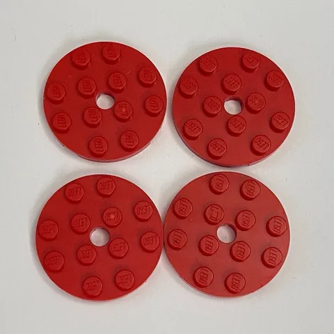 Lego 60474 Red Replacement Parts Pieces Lot of 4