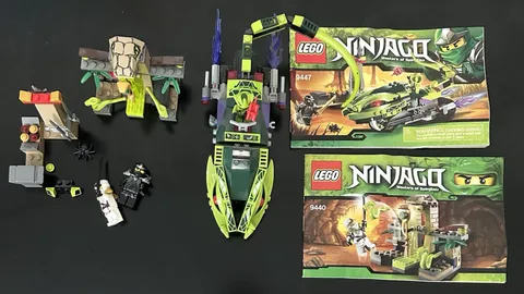 LEGO Ninjago Sets 9447 & 9440 *Incomplete/Mostly Complete SEE PHOTOS 