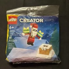 New LEGO Creator Christmas Chimney Fun with Santa #30692 60 pcs 🥰