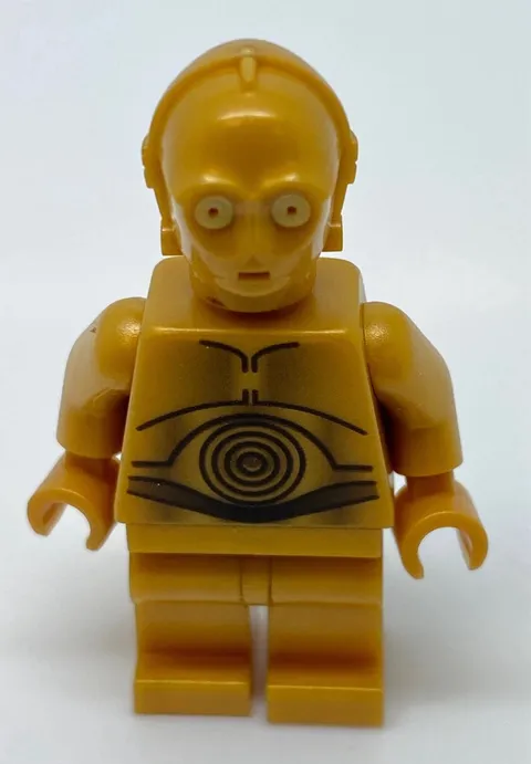 Lego Star Wars C-3PO - Pearl Gold with Pearl Gold Hands Minifigure