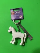 Lego Friends minifigure Keychain: Horse Pony New 851578 With Tag Key Chain