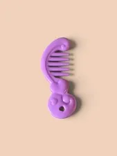 My Little Pony G4 Rarity Wedding Invitation Replacement Comb purple Barbie