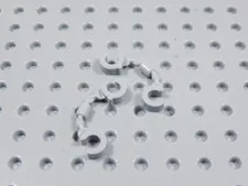 LEGO Lot of 2 Light Bluish Gray Handcuffs Accessory Minifig BL