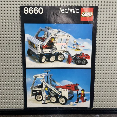 Lego Technic Arctic Rescue Unit (8660) Instruction Manual Booklet ONLY No Bricks
