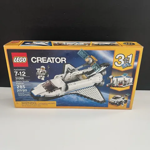 New Sealed 31066 Space Shuttle Explorer Creator  3 in 1 Rover Toy Building Set