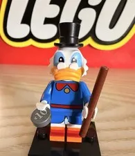 Lego Disney Series 2 Scrooge McDuck Minifigure With Accessories 