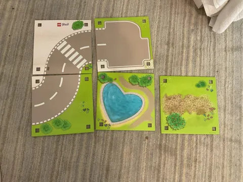 Lego Friends Background Tiles