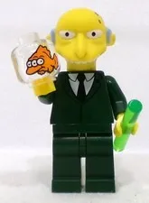 LEGO 71005 Simpsons Minifigure Series 1 sim022 Mr. Burns Minifigure