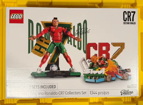 LEGO #66823 Cristiano Ronaldo CR7 Collectors Set 1344pcs Factory Sealed Sold Out