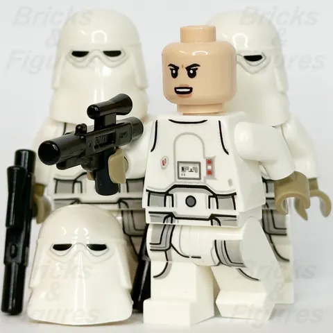 LEGO Star Wars Snowtrooper Minifigure Imperial Female 75320 912179 sw1178 x 3