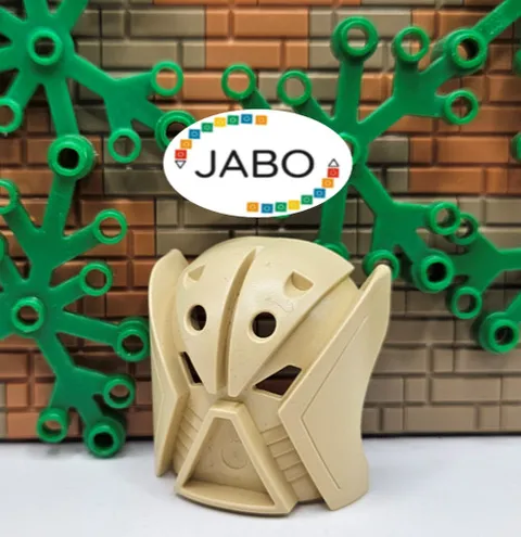 (S17 / 1 / 13) LEGO Bionicle 32570 Mask Mask Matatu (Turaga) Tan