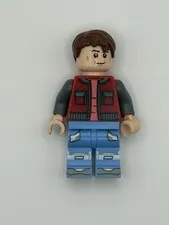LEGO MINIFIGURE - Marty McFly (btf001)  Exclusive to Set 10300 (2022)