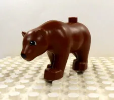 Lego Duplo Figure Brown Bear large