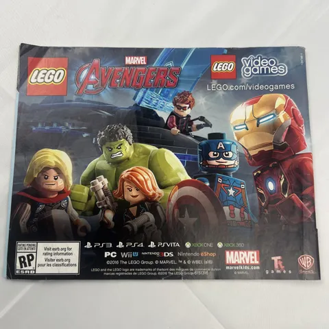Lego Marvel Super Heroes 76048 Instruction Manual Number 2 Only Book Legos