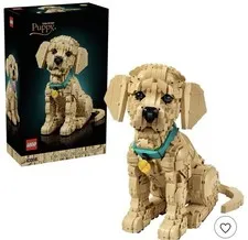 Lego 11384 Golden Retriever puppy Complete  No Box No Instructions