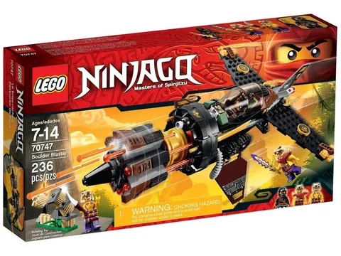 LEGO NINJAGO: Boulder Blaster (70747) - manual inc, no box