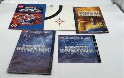 LEGO Instruction Manual Lot Mindstorms Robotics Invention 1.5 Mars Mission