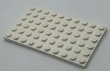 Lego 3033 White Plate 6 x 10 Element 303301 4528341