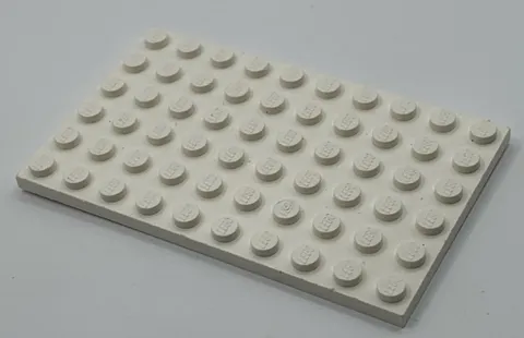 Lego 3033 White Plate 6 x 10 Element 303301 4528341