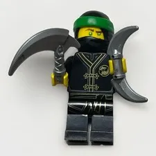 Lego Ninjago Lloyd Mini figure With Weapons