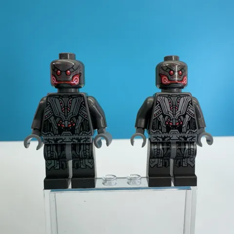 2x LEGO Ultron Prime Minifigure Marvel Avengers Age of Ultron sh175 76031 sh0175