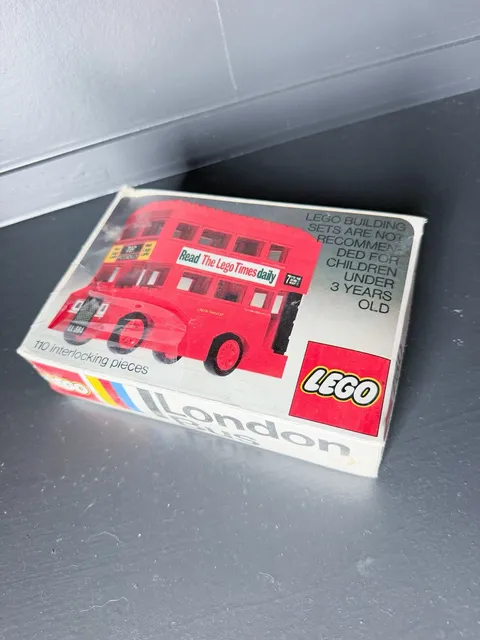 LEGO 760 Legoland London Bus - Rare - Sealed - Still in a plastic wrap - 