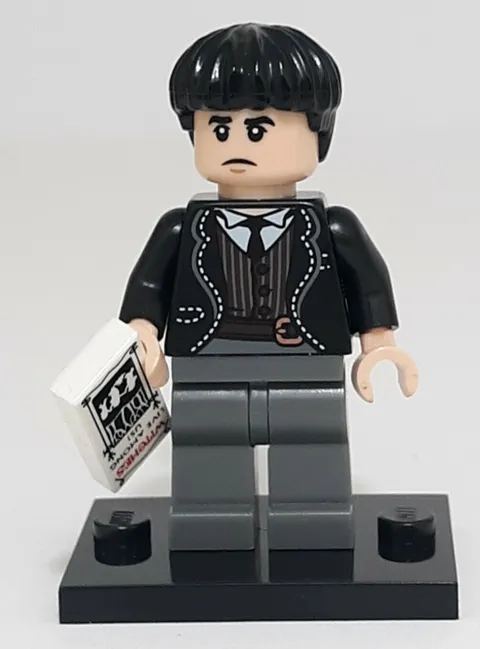 Lego Harry Potter Fantastic Beasts Credence Barebone Minifigure W Stand Series 1