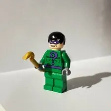 Lego Batman The Riddler (Bat017) *CLEAN* Vintage (2006)