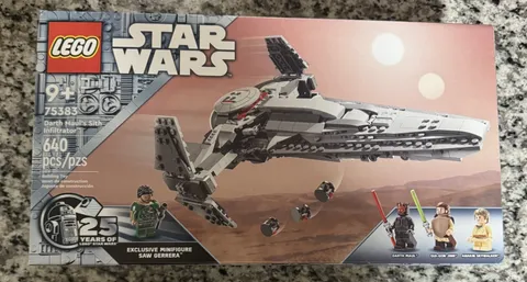 Lego 75383 Darth Maul's Sith Infiltrator Star Wars Set Retired Brand New