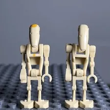 Lego Battle Droid Commander #sw0415 - Tan w/Dot, Angled & Straight Arm - 3A