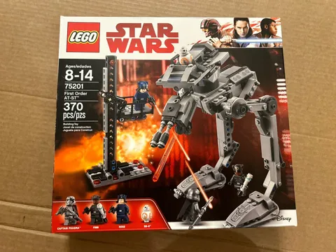LEGO Star Wars: First Order AT-ST (75201)-Brand New In Factory Sealed Box
