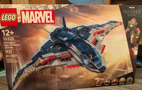 LEGO Marvel Avengers Age of Ultron Quinjet 76325 Building Set