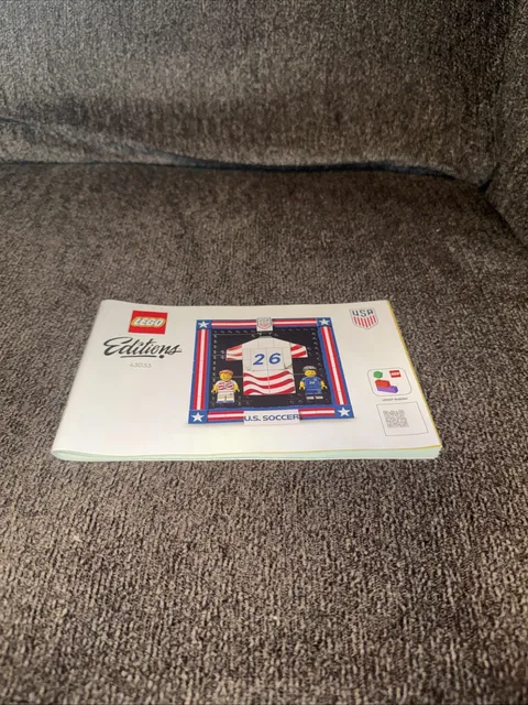lego editions fifa World Cup USA 43033 Instruction Booklet Manual 