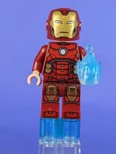 LEGO Super Heroes Iron Man - Silver Hexagon on Chest 76166 242210