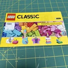 LEGO CLASSIC 10696: Creative Building Box Instruction Manual ONLY