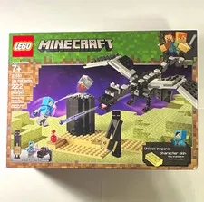 LEGO Minecraft The End Battle 21151 222pc Complete Set Ender Dragon & Enderman
