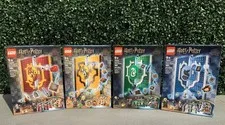 Lego Harry Potter-House Banner Sets Lot of 4 (76409) (76410)(76411) (76412)- New