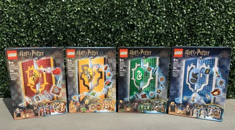 Lego Harry Potter-House Banner Sets Lot of 4 (76409) (76410)(76411) (76412)- New