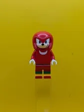 Knuckles son016 Grin Sonic The Hedgehog Lego Minifigure