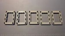 LEGO 5x 64179 Technic Liftarm Modified Frame Thick Lot 5x7 Open Center NEW