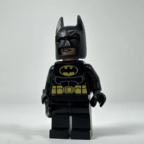 The LEGO Movie BATMAN w/o CAPE minifigure from Lego Movie Press Kit