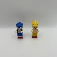LEGO Sonic The Hedgehog Minifig Lot SON027 Super Sonic SON019 77001 76999 77003